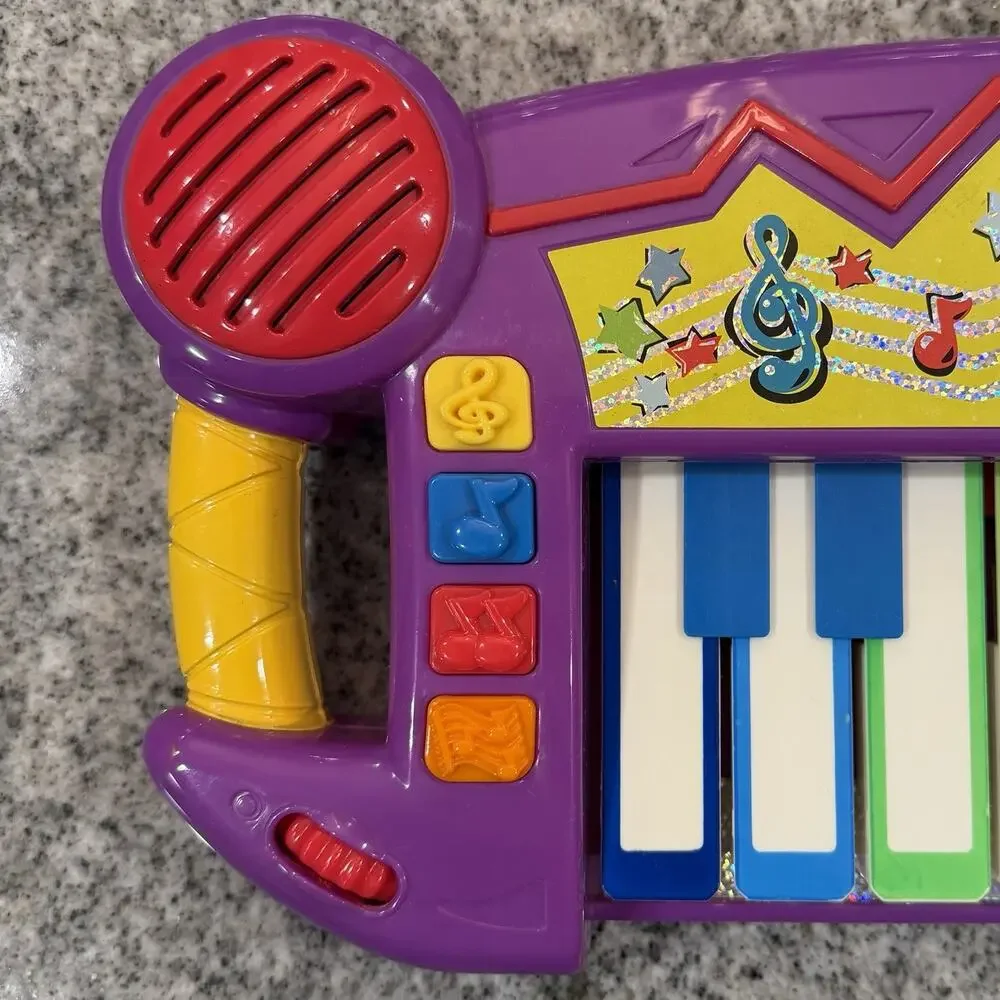 VTG/RARE - 2001 FISHER-PRICE Lil’ Music Makers 2 in 1 Piano to Xylophone- *READ*